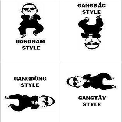 Áo lớp Gangnam style cá tính | May Dong phuc