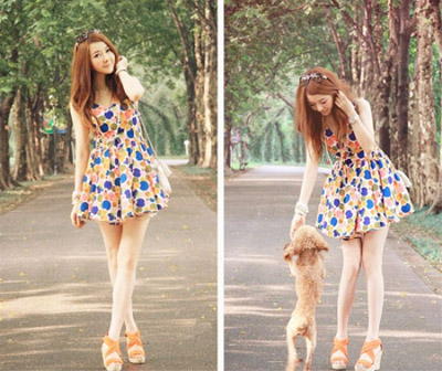 10 mẫu váy cho nàng diện ngày 20/10 | May Dong phuc