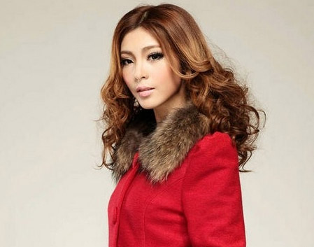 Áo khoác cổ lông sang trọng, quyến rũ | May Dong phuc
