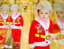 Trang phục noel trẻ em | May Dong phuc