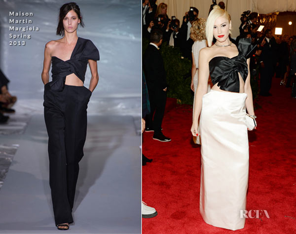 Gwen Stefani In Maison Martin Margiela – 2013 Met Gala.