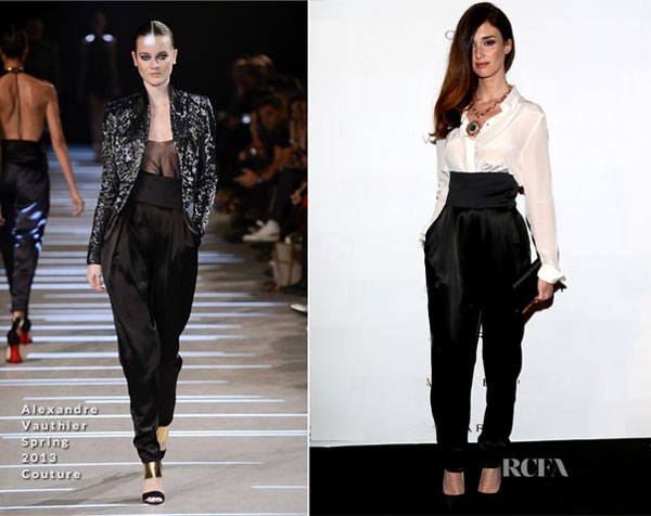 Paz Vega in Alexandre Vauthier Couture – Bulgari Hosts Cleopatra Cocktail party.