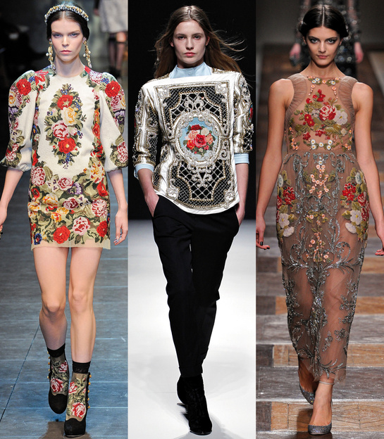 Dolce & Gabbana, Balmain and Valentino